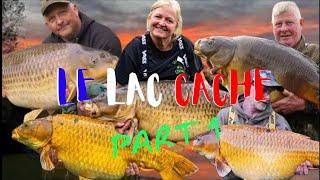 #carpfishing Fishing in France at Le lac Cache catching Big carp in Spring -- Part 1 --