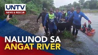 Nalunod na engineer at aide nito sa Angat River sa Bulacan, natagpuan na