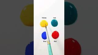 Guess the final color #paintmixing #colormixing #guessthecolor #artvideos #satisfying