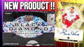 NEW ROOKIES !! 2024-25 Upper Deck Black Diamond Hockey Hobby Box Opening !!