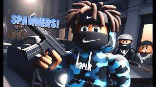 I TOOK OVER A SERVER WITH RARE SPAWNERS| SOUTH LONDON 2 ROBLOX