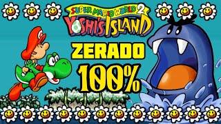 Super Mario World 2: Yoshi's Island - ZERADO 100% - Todas as fases com 100% de SCORE!