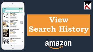 How To View Browsing History Amazon