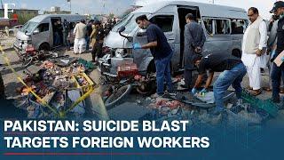 Pakistan: Suicide Bomber Targets Van Carrying Japanese Workers