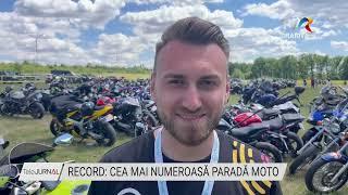 RECORD: CEA MAI NUMEROASĂ PARADĂ MOTO