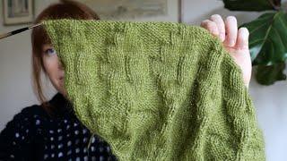 Well-Loved Knitting Podcast // Ingrid sweater, hilda structure sweater progress