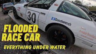 Engine Seized! Flood Car! Corvette Race Car!