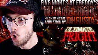 Vapor Reacts #1222 | [SFM] FNAF OFFICIAL SONG ANIMATION "The Ultimate Fright" by @DHeusta REACTION!