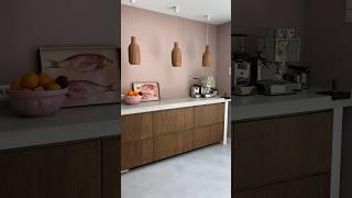 Bamboo Density 435 with kitchen island and concrete worktop! 