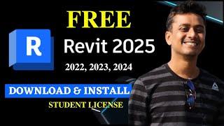 How to Download REVIT 2025 [Free] || Autodesk REVIT 2025 license for students