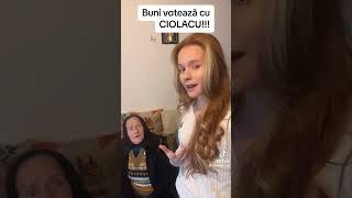 BUNI VOTEAZĂ CU CIOLACU  #romania #diaspora #viralvideo #news #respect