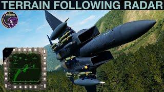 F-15E Strike Eagle: TFR Terrain Following Radar Tutorial | DCS