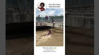 That was close! 