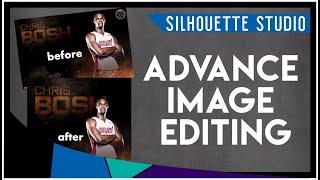 Image Editing in Silhouette Studio for 20oz Sublimation Straight Skinny Tumbler