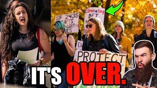 College Students LOSE THEIR MIND Over Woke Classes Being Shut Down!