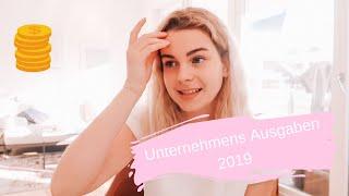 MEINE AUSGABEN FÜR MEINE UNTERNEHMEN 2019  So viel gebe ich für meinen Erfolg aus... | WHITETULIPS