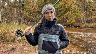 Fly Fishing the Michigan Salmon Run