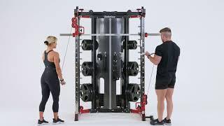 Reeplex CBT-PN90 Functional Trainer Exercise Workout Video - Dynamo Fitness Equipment