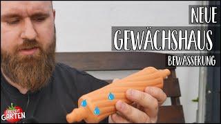 Bewässerungssystem fürs Gewächshaus aus Ton! | Freizeit Garten