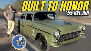 His Grandfather Served During Pearl Harbor | Chad's 1955 Bel Air