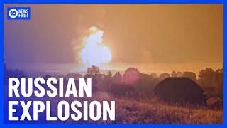 Massive Explosion IN Russia After Ukrainian Drone Strikes | 10 News First