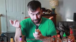 Mike tries 17 different hot sauces