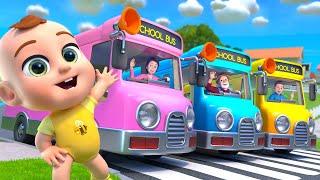 Wheels on the Bus (Parents Version) | Newborn Baby Songs & Nursery Rhymes