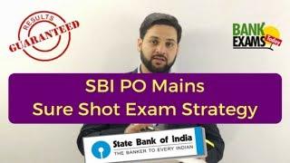 SBI PO Mains Exam Strategy