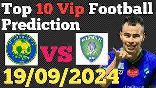 Football Predictions Today | 19th September 2024 | Soccer Betting Tips & Expert Picks