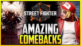 Amazing Comebacks Highlights Vol.1 ▰ 【Street Fighter 6 Season 2】