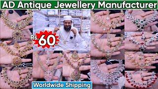 Latest Exclusive Bridal AD Jewellery Collection 2024 | Premium Quality AD Antique Jewellery Designs