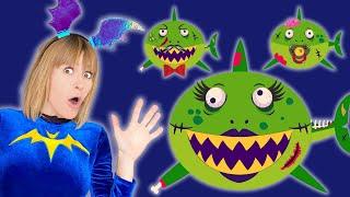 아기 상어 무지개 baby shark zombie   rainbow | 인기 어린이 노래 | Anuta Kids Channel 에서 한국어