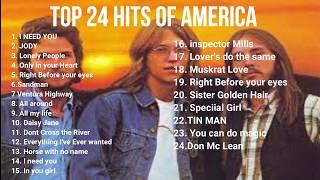 TOP 24 POPULAR SONGS-BEST OF AMERICA