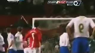 Mejor Gol de  Tiro libre Cristiano Ronaldo!!! Fútbol del Recuerdo!!