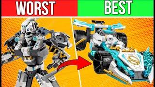 LEGO Ninjago: Ranking Zane's Sets | (Worst to Best!)