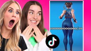 Girls do Try Not To Laugh Tik Toks (Fortnite Edition)