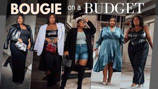 BOUGIE on a BUDGET FALL OUTFITS | PLUS SIZE EDITION | How to style a large belly | FROMHEADTOCURVE