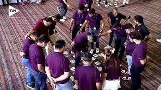 Team Building session with Axis Bank