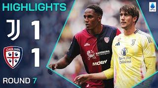 JUVENTUS-CAGLIARI 1-1 | HIGHLIGHTS | Juve pegged back by last-minute equaliser | Serie A 2024/25