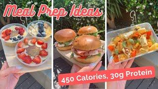 HIGH PROTEIN / LOW CALORIE MEAL PREP IDEAS