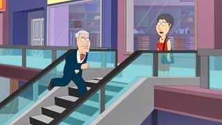 Family Guy | Carter on the escalator