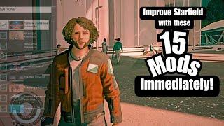 Improve Starfield with these 15 Mods Immediately! Starfield Mods Xbox #starfield #starfieldgameplay