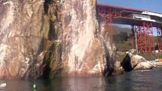 Swim Art Golden Gate Bridge swim - jumping off Guano Rock.AVI