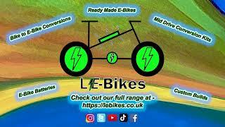 Start your journey into electric bikes with L E-BIKES!!!