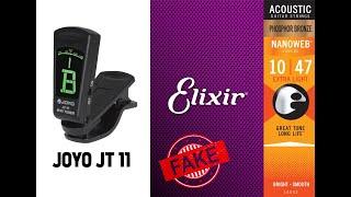 Unboxing & Fast Review Joyo JT11 & Elixir Nanoweb (non original)