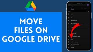 How to Move Files on Google Drive | Transfer Files in Google Drive 2024