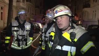 Ausgedehnter Wohnungsbrand mit vier Verletzten in der Herderstraße