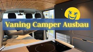 VW T6 Camper Ausbau „Vaning DreamCruiser“ aus Holz/Aluminum