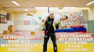 BJJ Training mit Weltmeister Sebastian Otto und Patrick Fritzsche // Brazilian Jiu Jitsu PFL