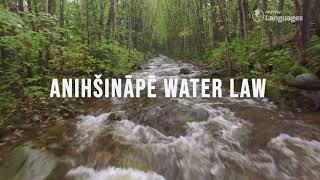 Anihšināpē Water Law